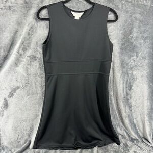 Express Tricot Black Crew Neck Sheath Mini Dress Size M
